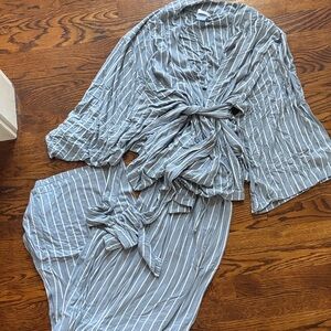 LAKE pajamas kimono set